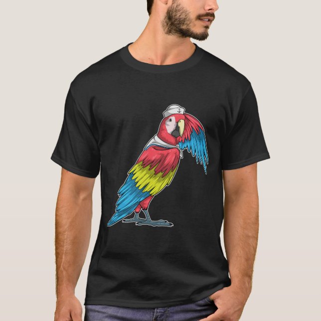 T-shirt Casquette de voile de perroquet (Devant)