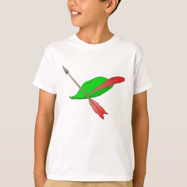T-shirt Casquette et flèche (Devant)