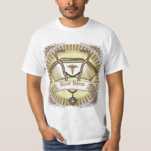 T-shirt Casquette infirmière Sepia