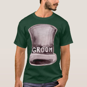 T-shirt Casquette Mens Groom Cute Fiançailles Mariage Bach