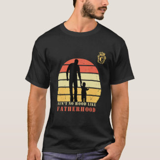 T-shirt Casquette Monogramme Mens Ain't No Hood Like Fathe