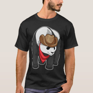 T-shirt Casquette Panda Cowboy Cowboy