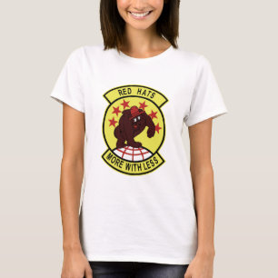 T-SHIRT CASQUETTES ROUGES - PLUS AVEC MOINS
