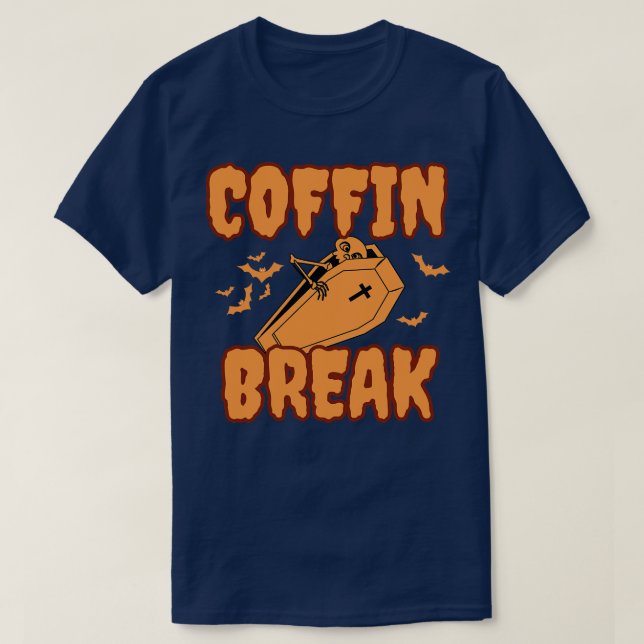 T-shirt cassation de cercueil (Design devant)