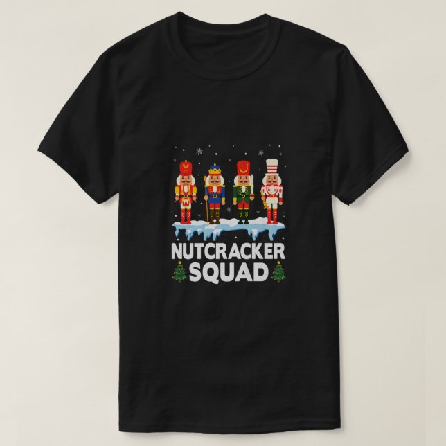 T-shirt Casse-Noisette Squad Danse de ballet Correspondanc (Design devant)