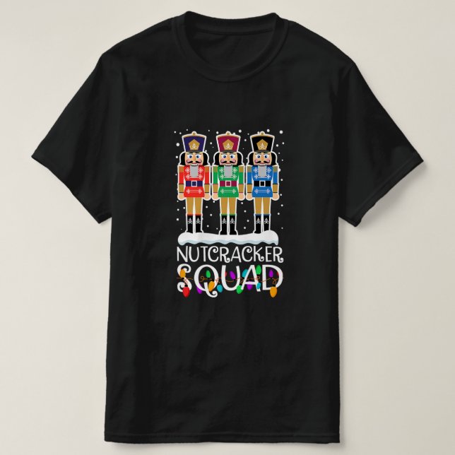 T-shirt Casse-Noisette Squad de vacances Ballet de danse c (Design devant)