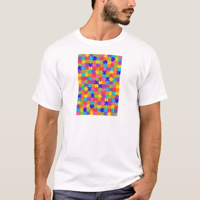T-shirt casse-tête de l'autisme (Devant)