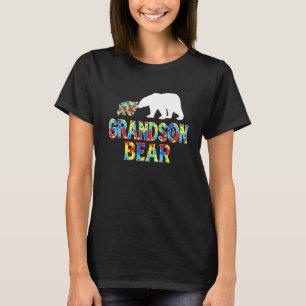 T-shirt Casse-tête ours soutien de sensibilisation à l'aut