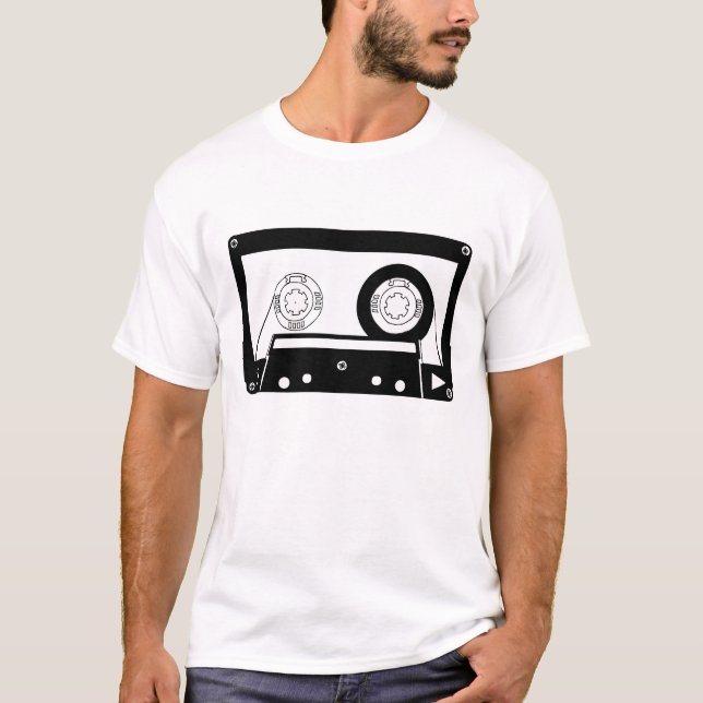 T-shirt Cassette audio (Devant)