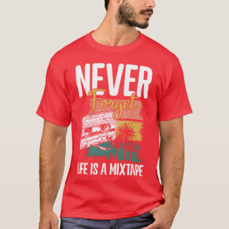T-shirt Cassette audio l Old Year boy