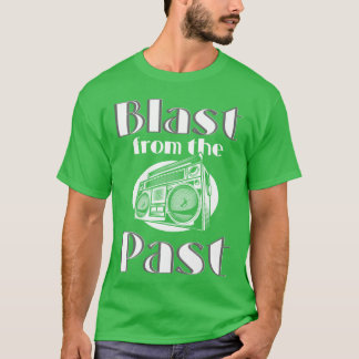 T-shirt Cassette Audio Musique Année Rétro famille