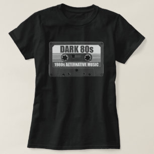 T-shirt cassette des années 80