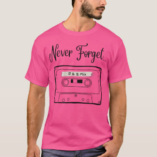 T-shirt Cassette Enregistreur Blair Mix Tap R B Musique Ja