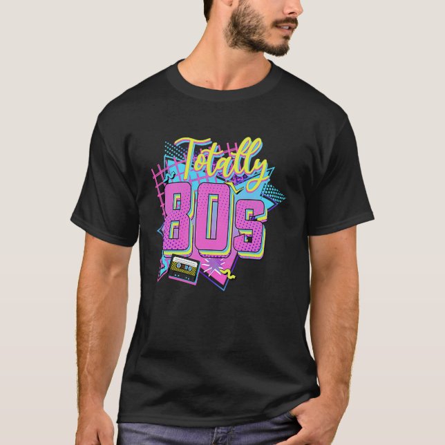 T-shirt Cassette Génération 80's 1980s Fabriquée en (Devant)