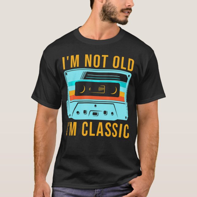 T-shirt Cassette Im Pas Vieux Im A Plus Taille (Devant)