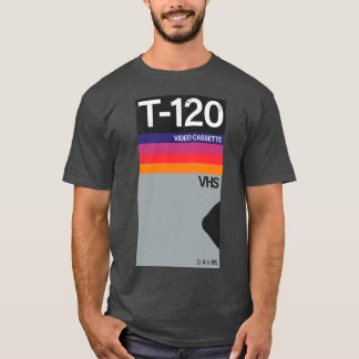 T-shirt Cassette vidéo VHS vintage