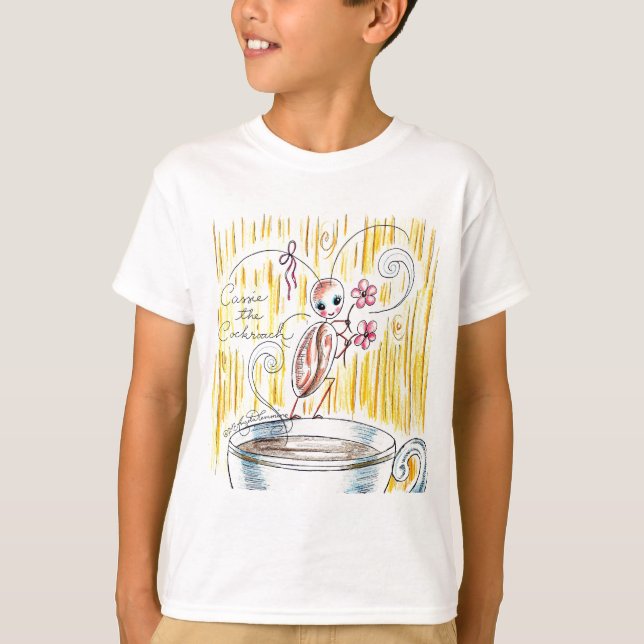 T-shirt Cassie le cancrelat (Devant)