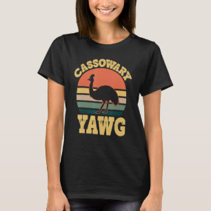 T-shirt Cassowary Yawg Cute Cassowary Party Hmong Grandpar
