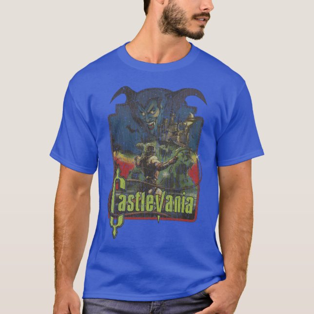 T-shirt Castlevania 1986 funny (Devant)