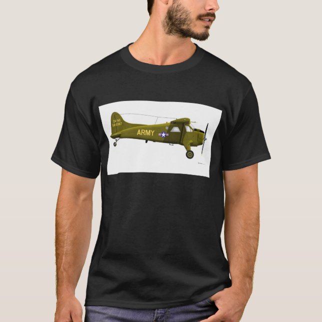 T-shirt Castor de DeHavilland U-6 (Devant)