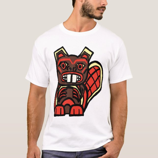 T-SHIRT CASTOR DE HAIDA (Devant)