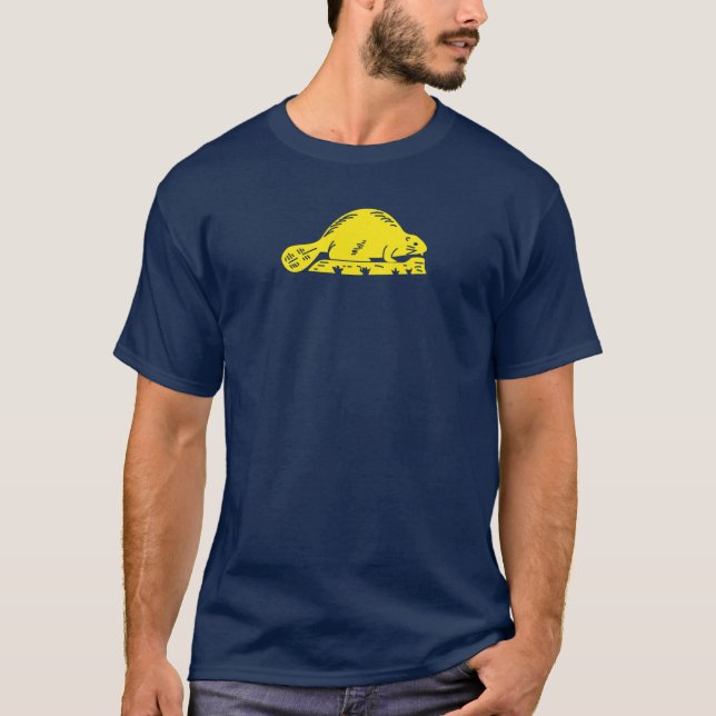 T-shirt Castor de l'Orégon (Devant)