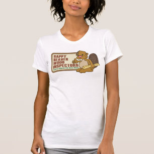T-shirt Castor heureux 1