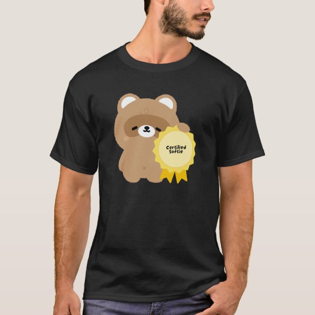 T-shirt Castor tendre certifié  (Devant)
