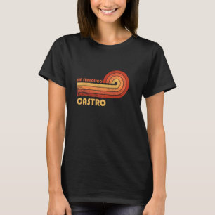 T-shirt Castro San Francisco California Retro Vintage