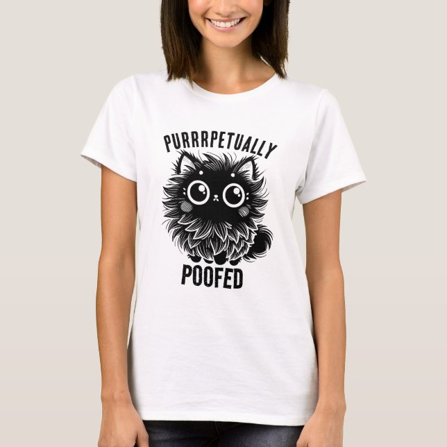 T-Shirt Cat 2 Caché (Devant)
