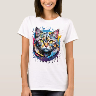 T-shirt cat art !