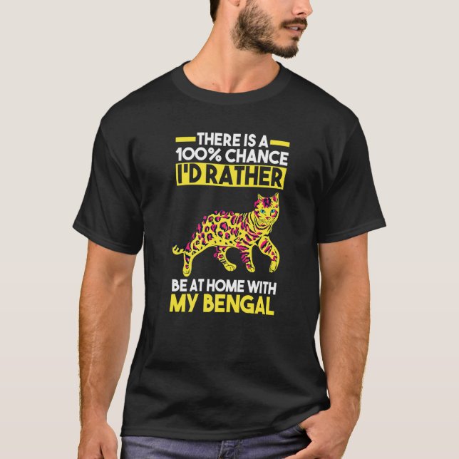 T-shirt Cat Bengale (Devant)