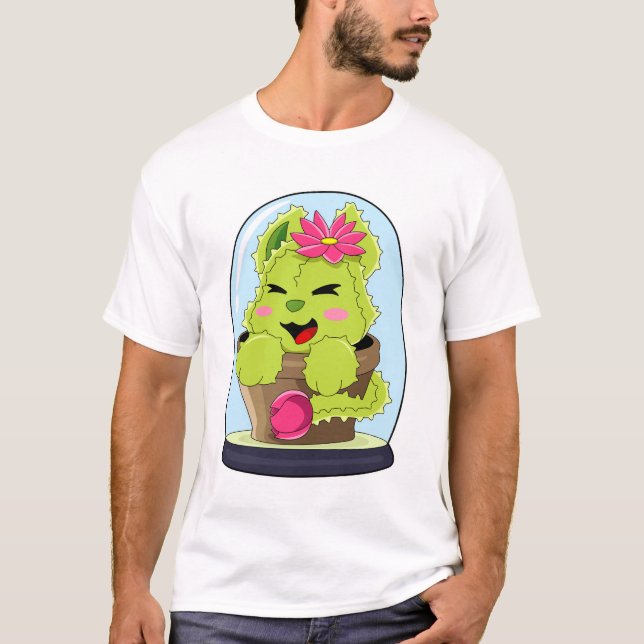T-shirt Cat Cactus (Devant)