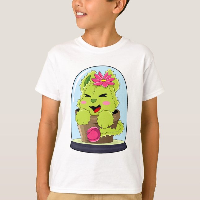 T-shirt Cat Cactus (Devant)