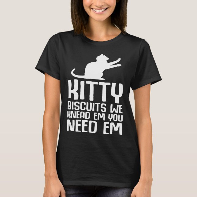 T-shirt Cat Cake  Baking Cat  Cat sweets (Devant)