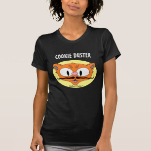 T-shirt Cat-caricature Humour de la moustache de COOKIE