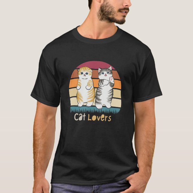 T-shirt Cat Cat ArtCat Vêtements (Devant)