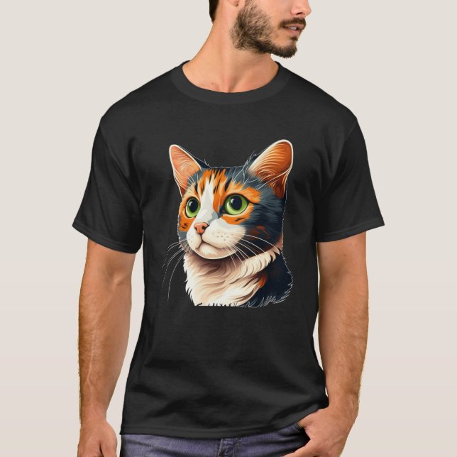 T-shirt cat cat  kittens (Devant)