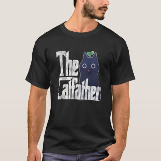 T-shirt Cat Dad The Catfather Crazy Cat Father Kitty Daddy