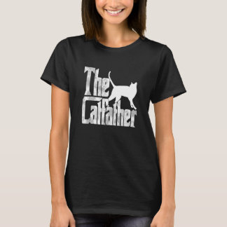 T-shirt Cat Dad The Catfather Crazy Cat Father Kitty Daddy