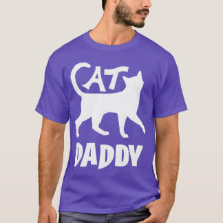T-shirt Cat Daddy ami Amoureux des chats