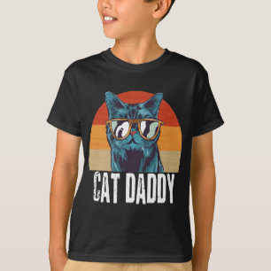 T-shirt Cat Daddy   Drôle cadeau de chat pour la Fête des 