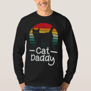 T-shirt Cat Daddy Mens Long Sleeve
