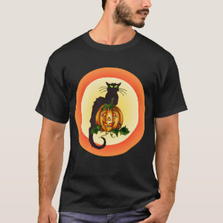 T-shirt CAT de CITROUILLE par SHARON SHARPE