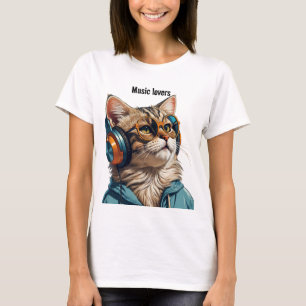 T-shirt Cat design