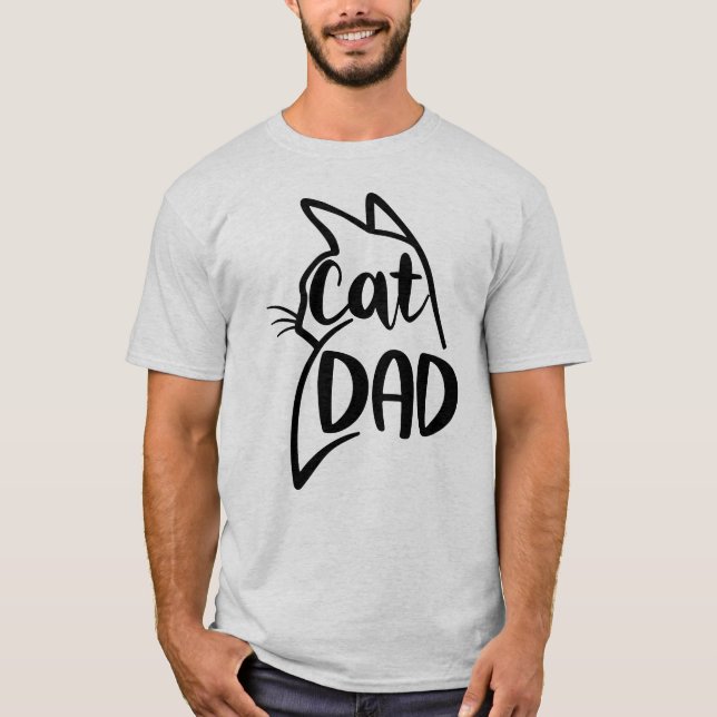 T-shirt Cat Devis amusants (Devant)