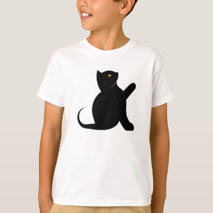 T-shirt Cat dit bonjour