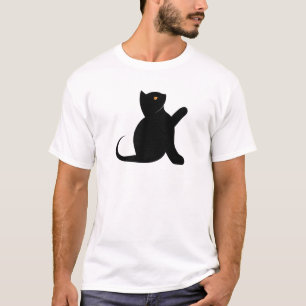 T-shirt Cat dit bonjour
