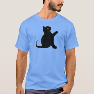 T-shirt Cat dit bonjour