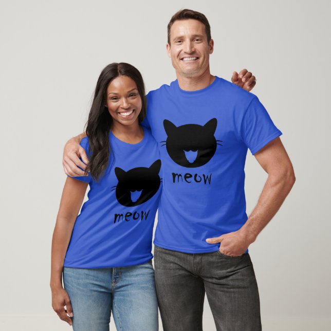 T-SHIRT CAT DIT MEOW - ÉDITION LIMITÉE (Unisexe)